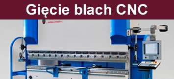 gięcie blach CNC